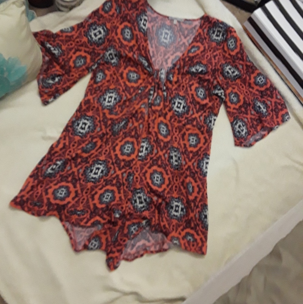 Tie Front Romper